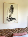 Aquarelle L’épaule nue