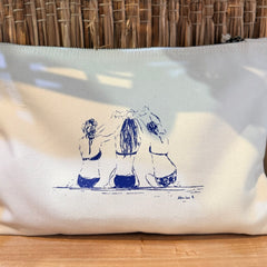 Pochette/trousse « 3 Coeurs »