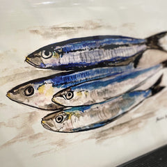 Aquarelle “Sardines 4”