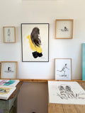 Aquarelle “Yellow Shirt”
