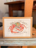 Aquarelle  « L’araignée  »