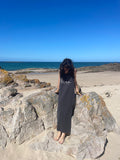 Robe longue Wave (surf) 100% coton biologique