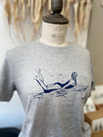T-shirt « Surfeuse »100% coton biologique