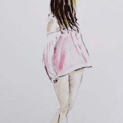 Aquarelle - Pink blouse